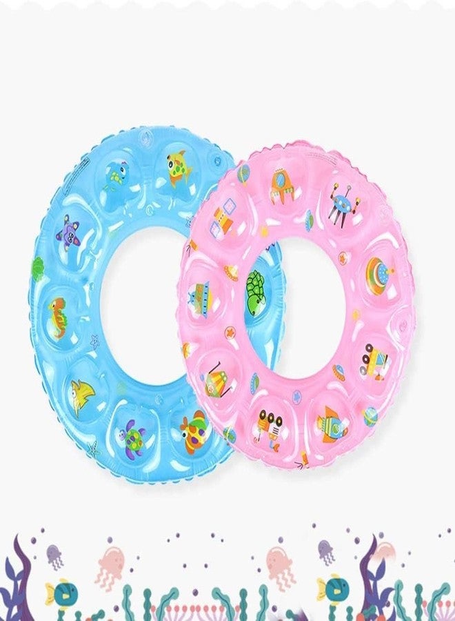 bosig® Pool Floats Swim Ring River Floats for Adults Heavy Duty Inflatable Pool Floats Pool Floaties Adults Kids Floaties Pool Floatie Beach Toys Small Pool for Kids for Kids Adults Beach Outdoor - Image 4